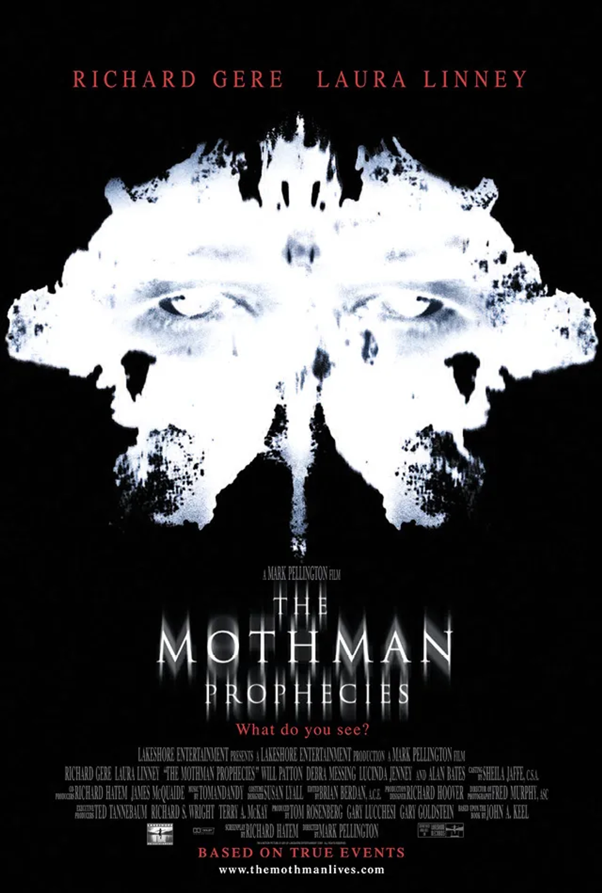 فیلم پیشگویی های مرد شاپرکی (The Mothman Prophecies 2002)