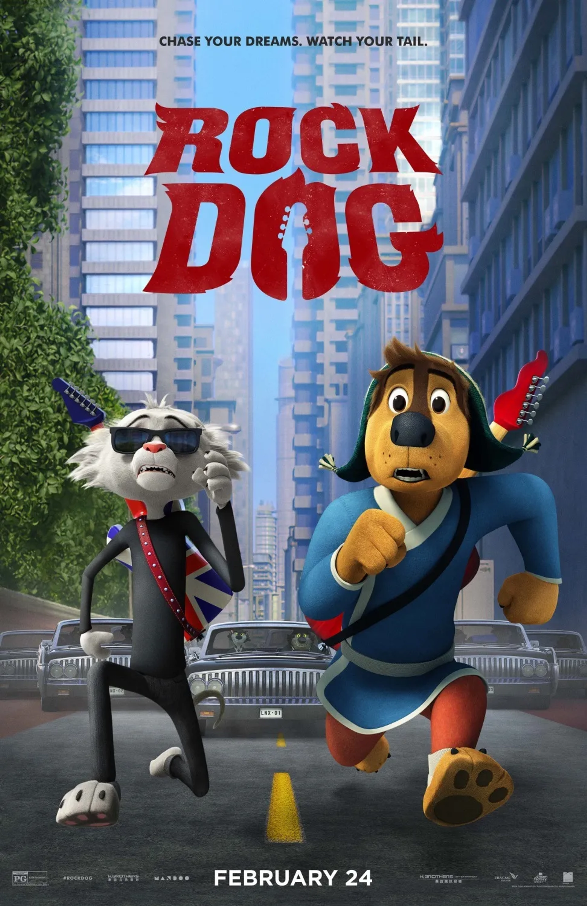 انیمیشن سگ آواز خوان (Rock Dog 2016)