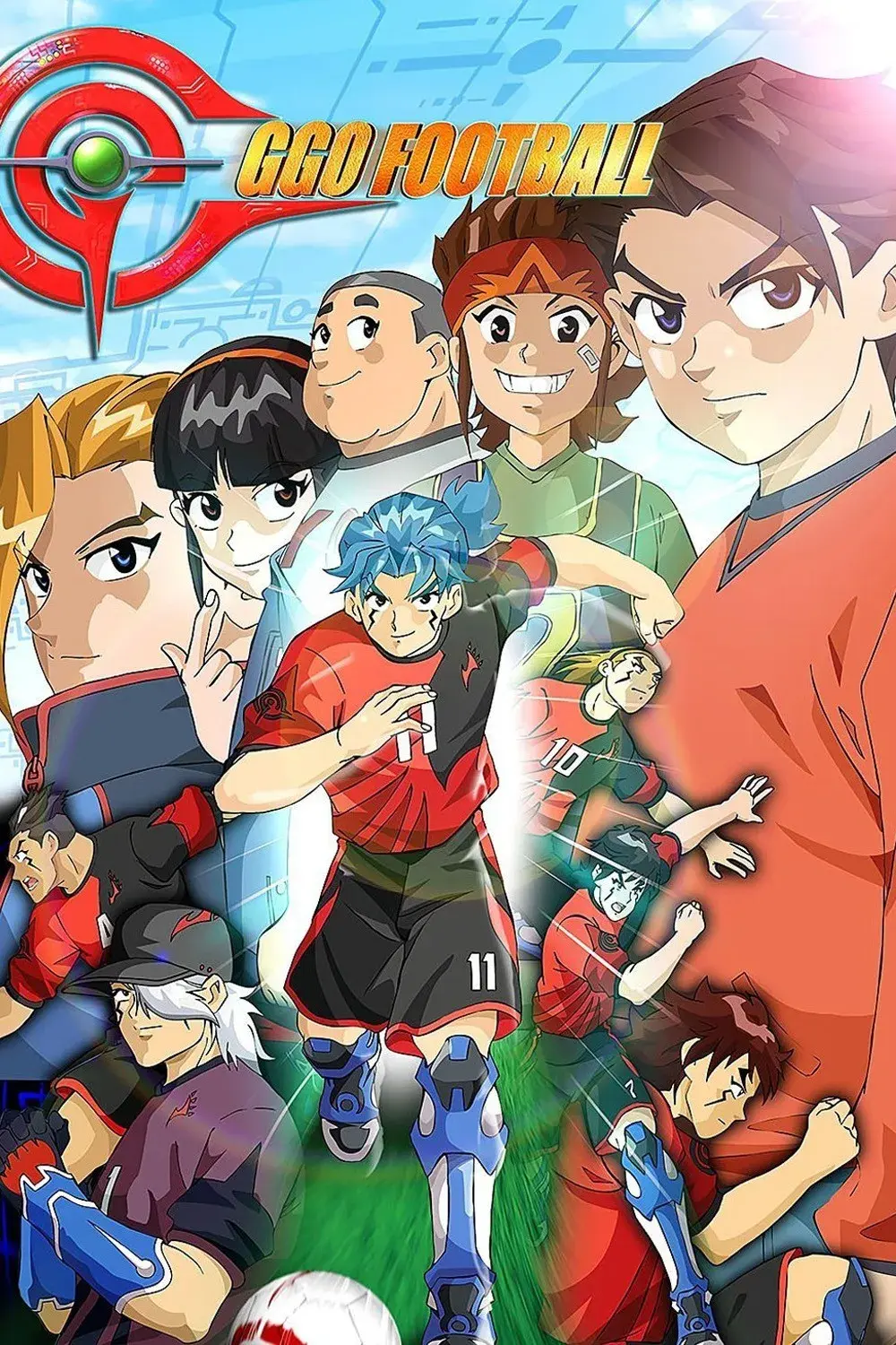 انیمه فوتبال رباتی (GGO Football 2009)