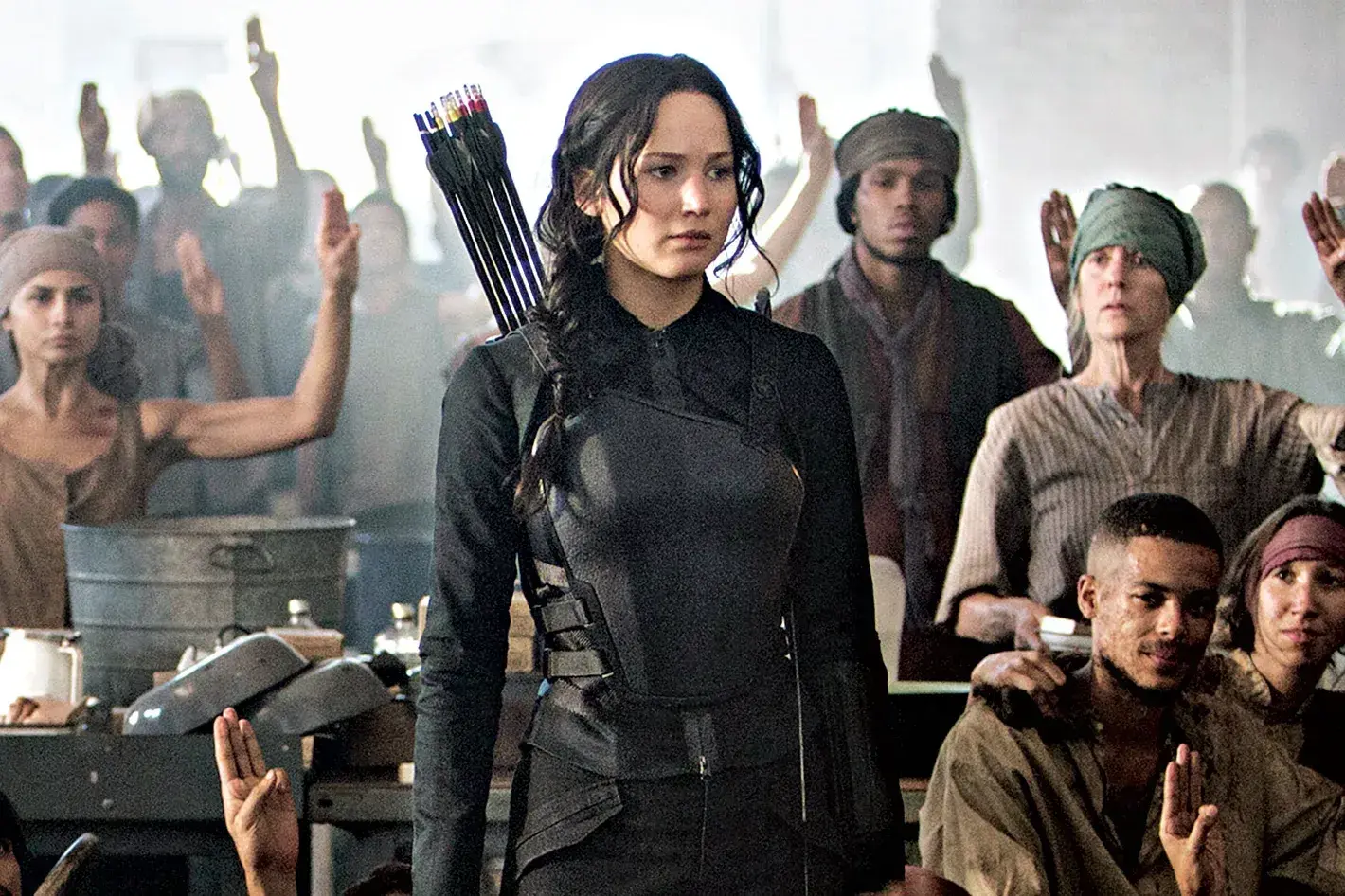 جلوه های ویژه فیلم بازی‌های گرسنگی زاغ مقلد  ۲۰۱۴ The Hunger Games Mockingjay 