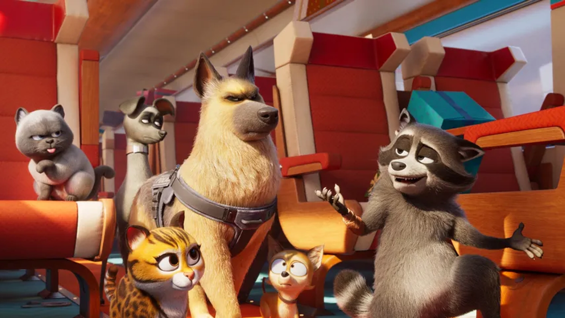 انیمیشن فالکون اکسپرس (Pets on A Train 2025)