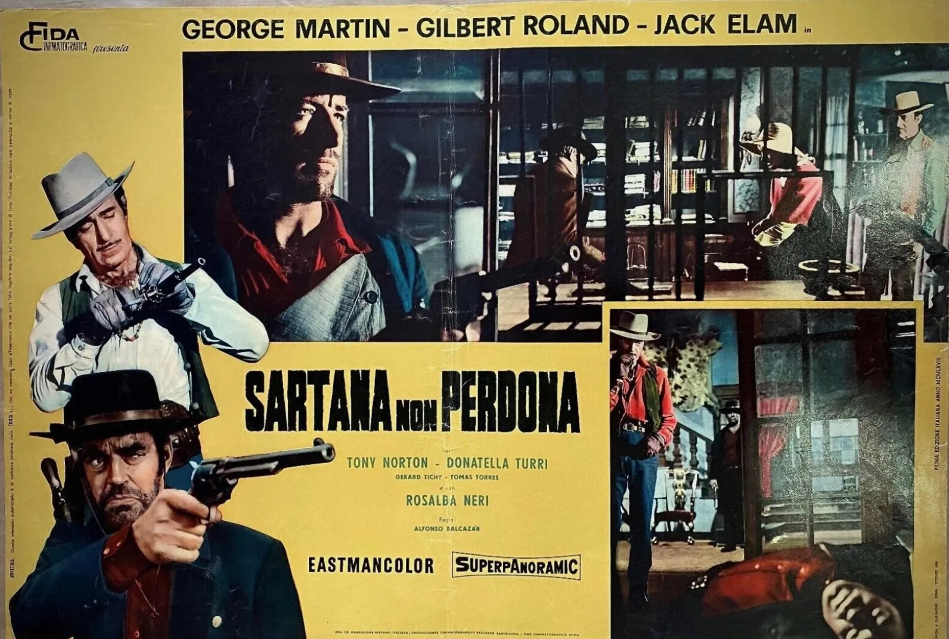 فیلم سارتانا نمی بخشد (Sartana Does Not Forgive 1968)