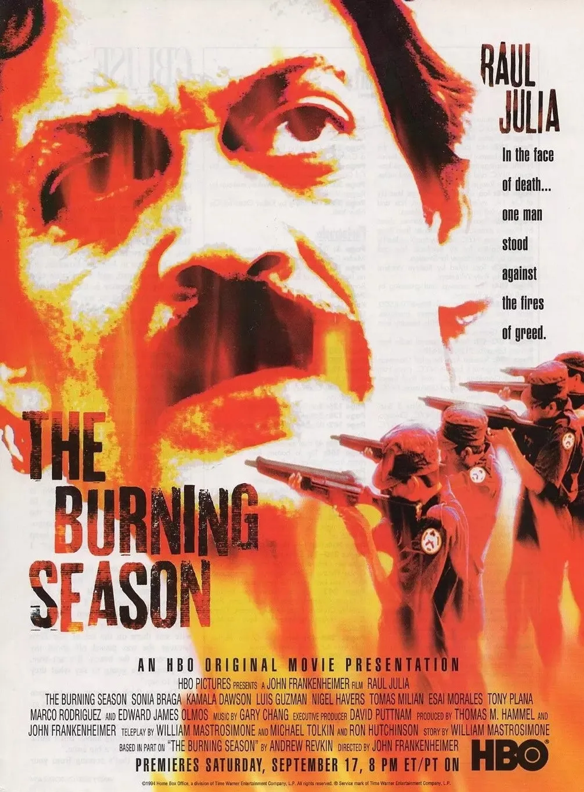فیلم فصل سوختن: داستان چیکو مندس (The Burning Season: The Chico Mendes Story 1994)