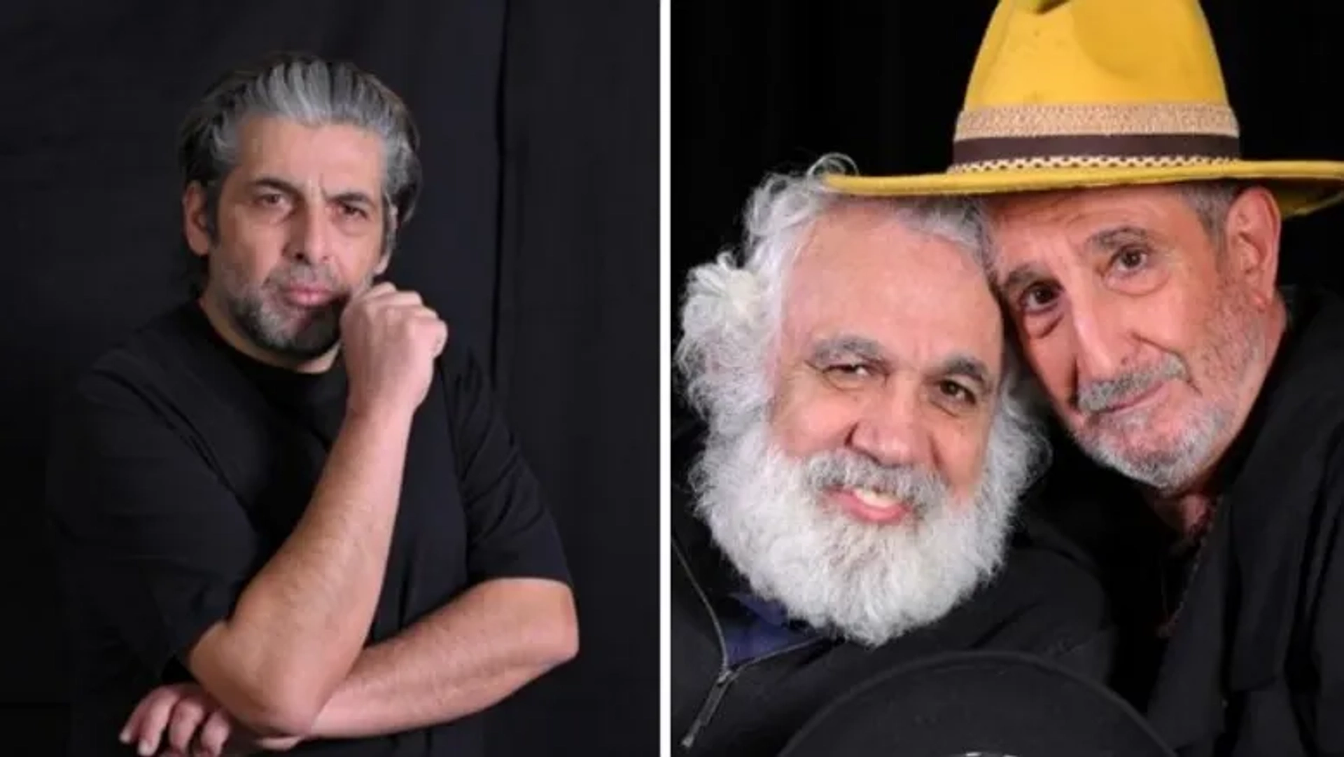 حمید گودرزی و فرهاد آییش در یک اثر هنری با محوریت ونگوگ