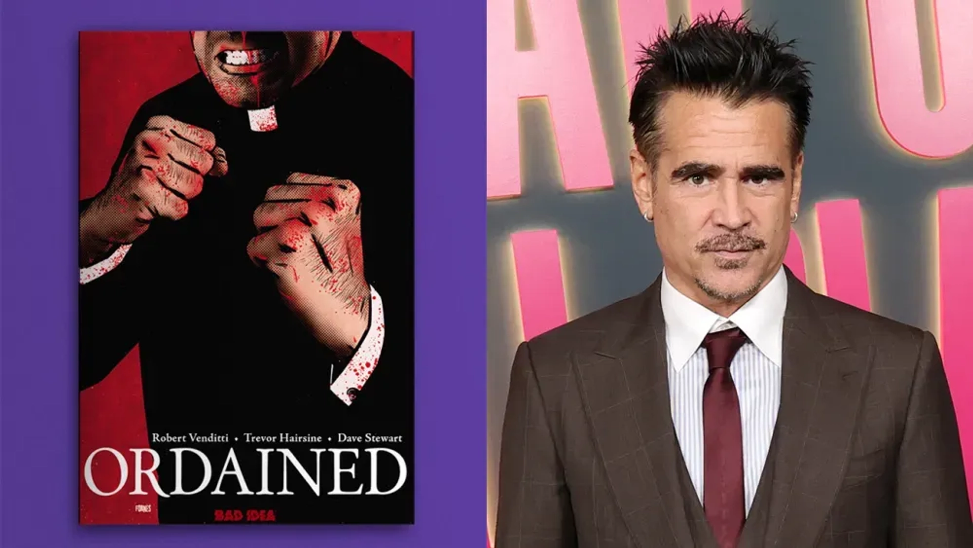 خالق «جان ویک» و برادران روسو برای فیلم «دستور یافته» متحد شدند؛ کالین فارل ستاره‌ی فیلم