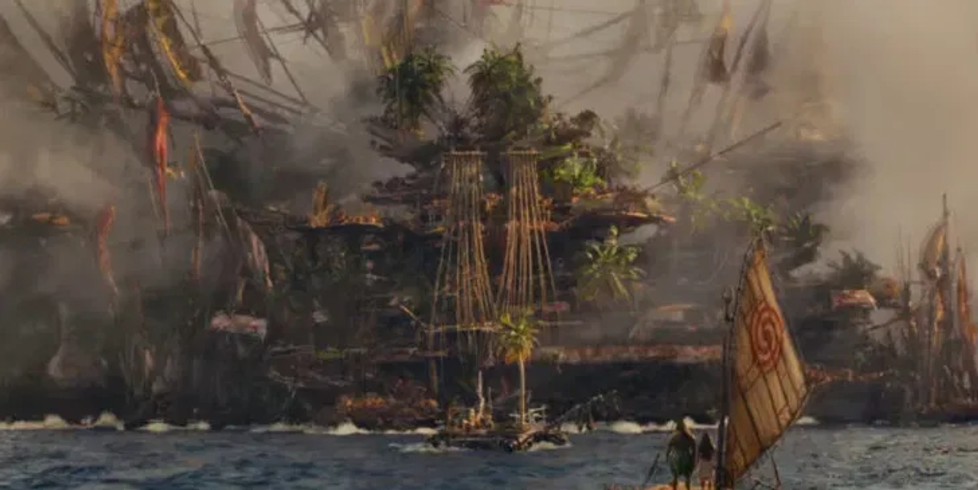 اولین نگاه به «موانا»ی واقعی؛ دواین جانسون در نقش «مائویی» تغییر شکل می‌دهد 