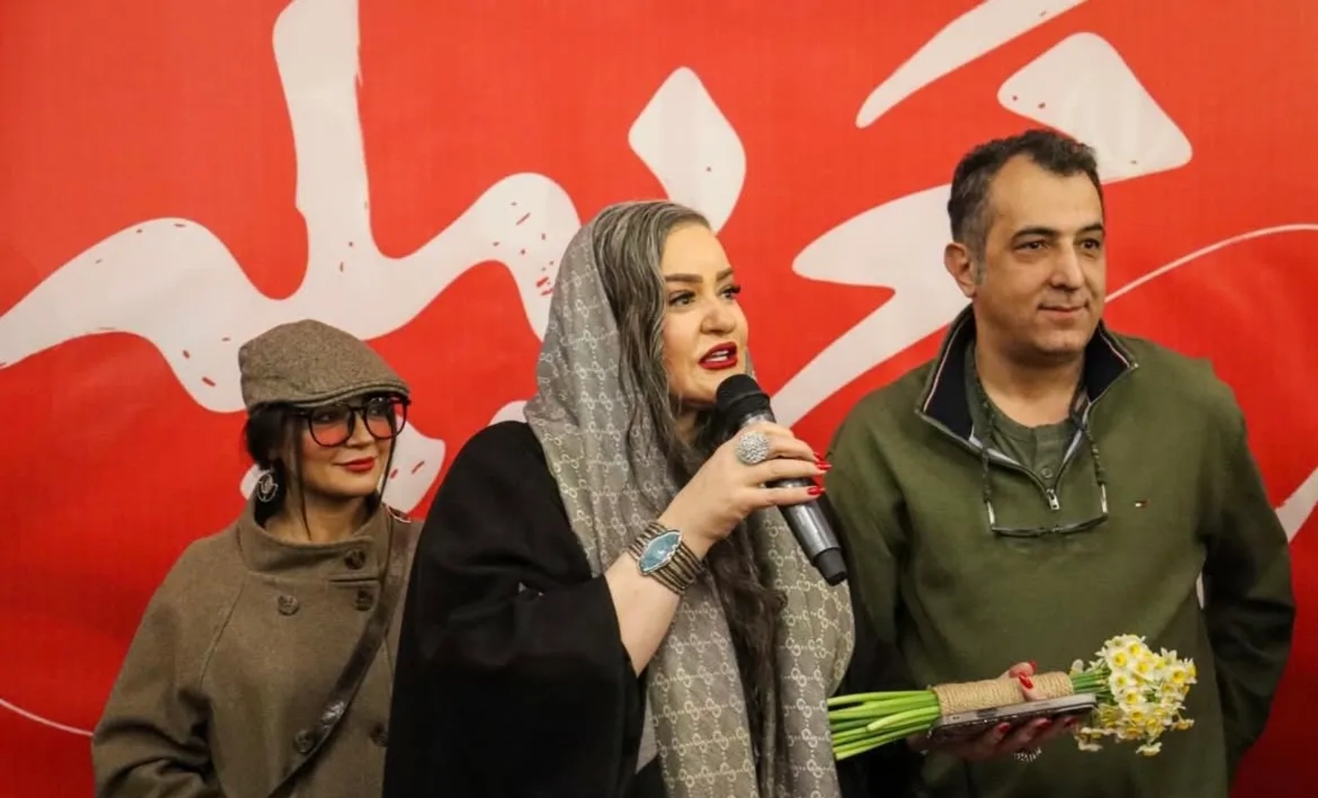 تصاویر جدید نعیمه نظام‌ دوست در اکران مردمی «کج‌پیله» 2