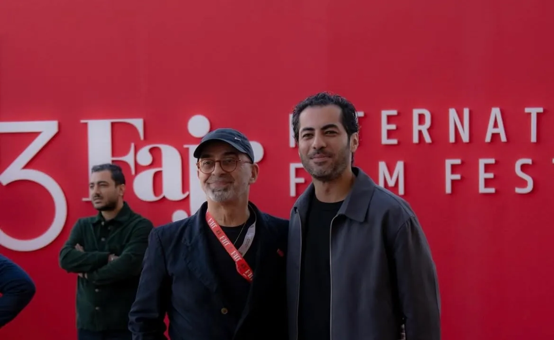 نوید پورفرج و عوامل در نشست فیلم «زمانی در ابدیت» 1