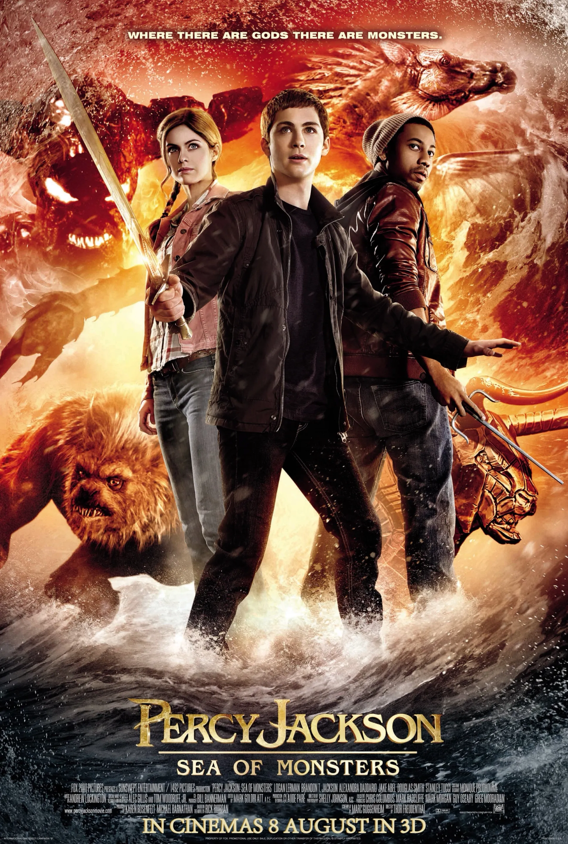 فیلم پرسی جکسون: دریای هیولاها (Percy Jackson: Sea of Monsters 2025)