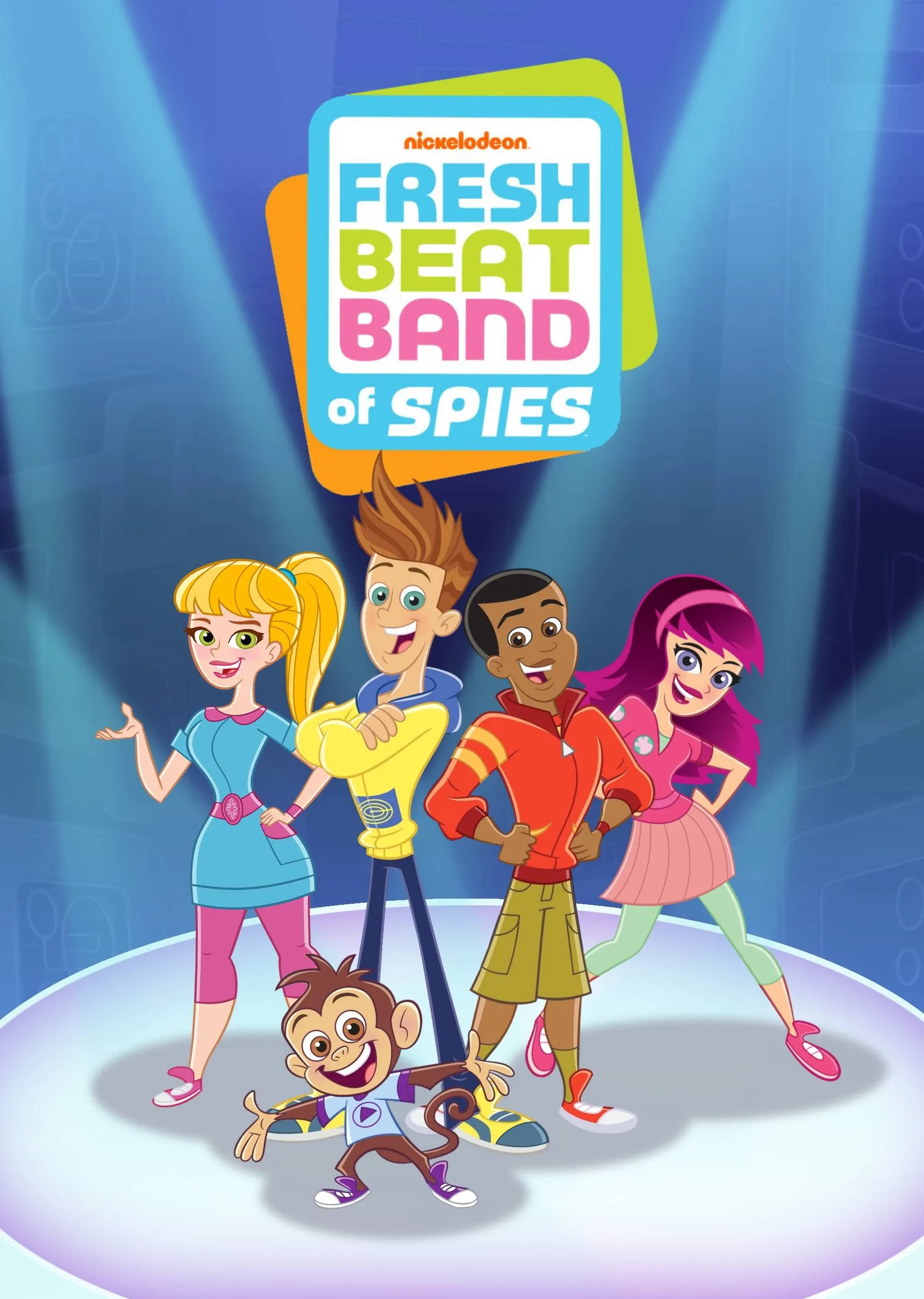 انیمیشن گروه جاسوسی فرش بیت (Fresh Beat Band of Spies 2015)