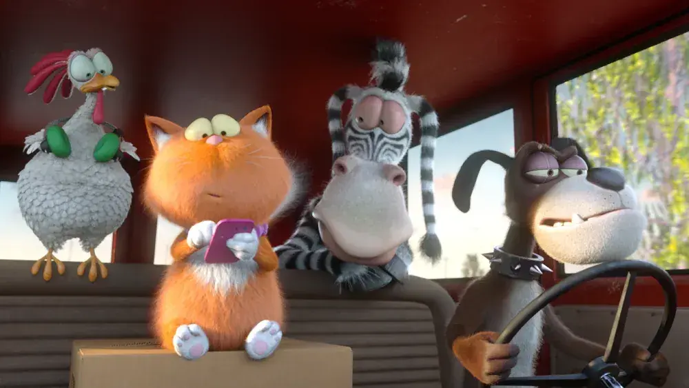 انیمیشن گربه جاسوس (Spy Cat 2018)