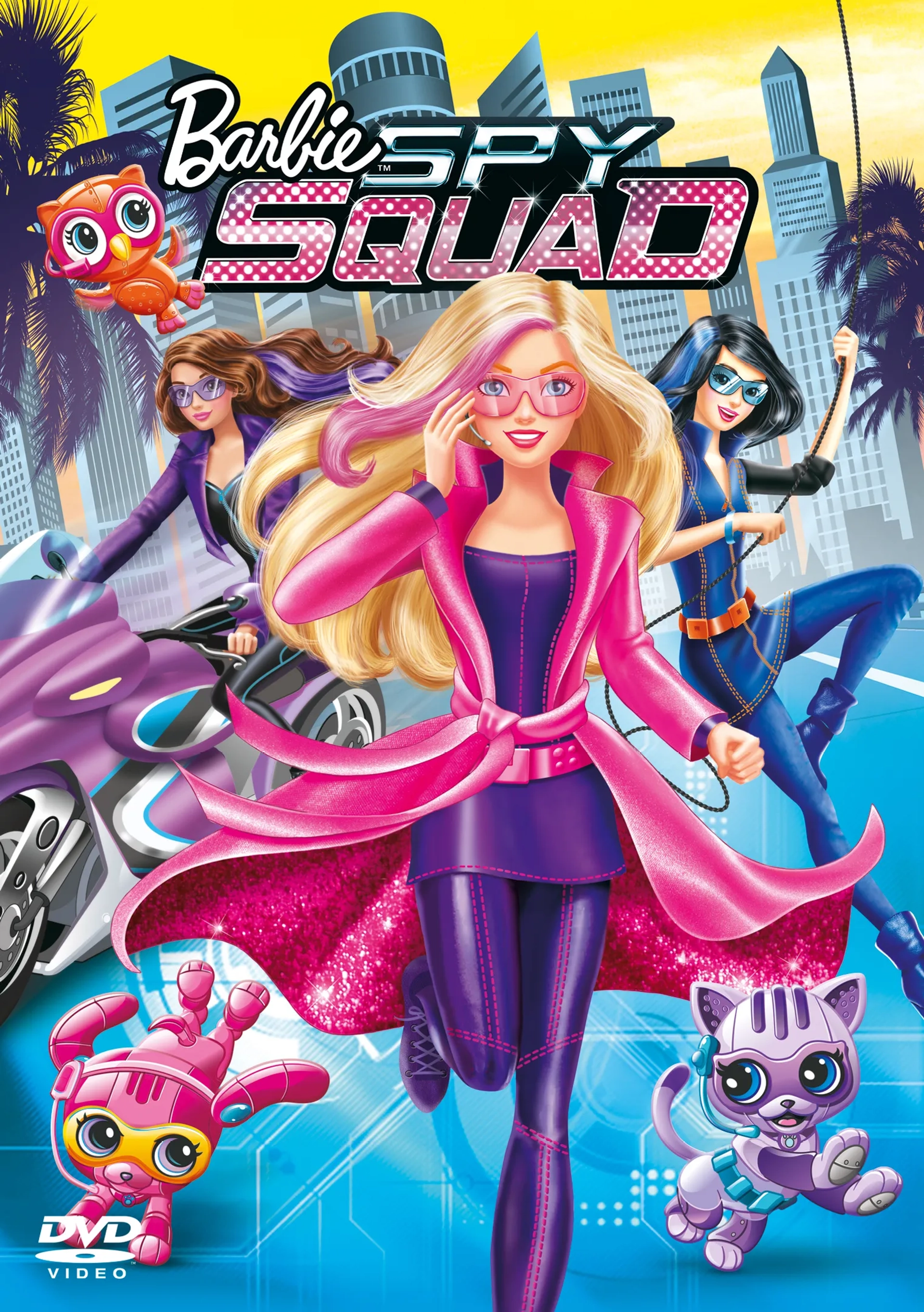 انیمیشن باربی جوخه جاسوسی (Barbie: Spy Squad 2016)