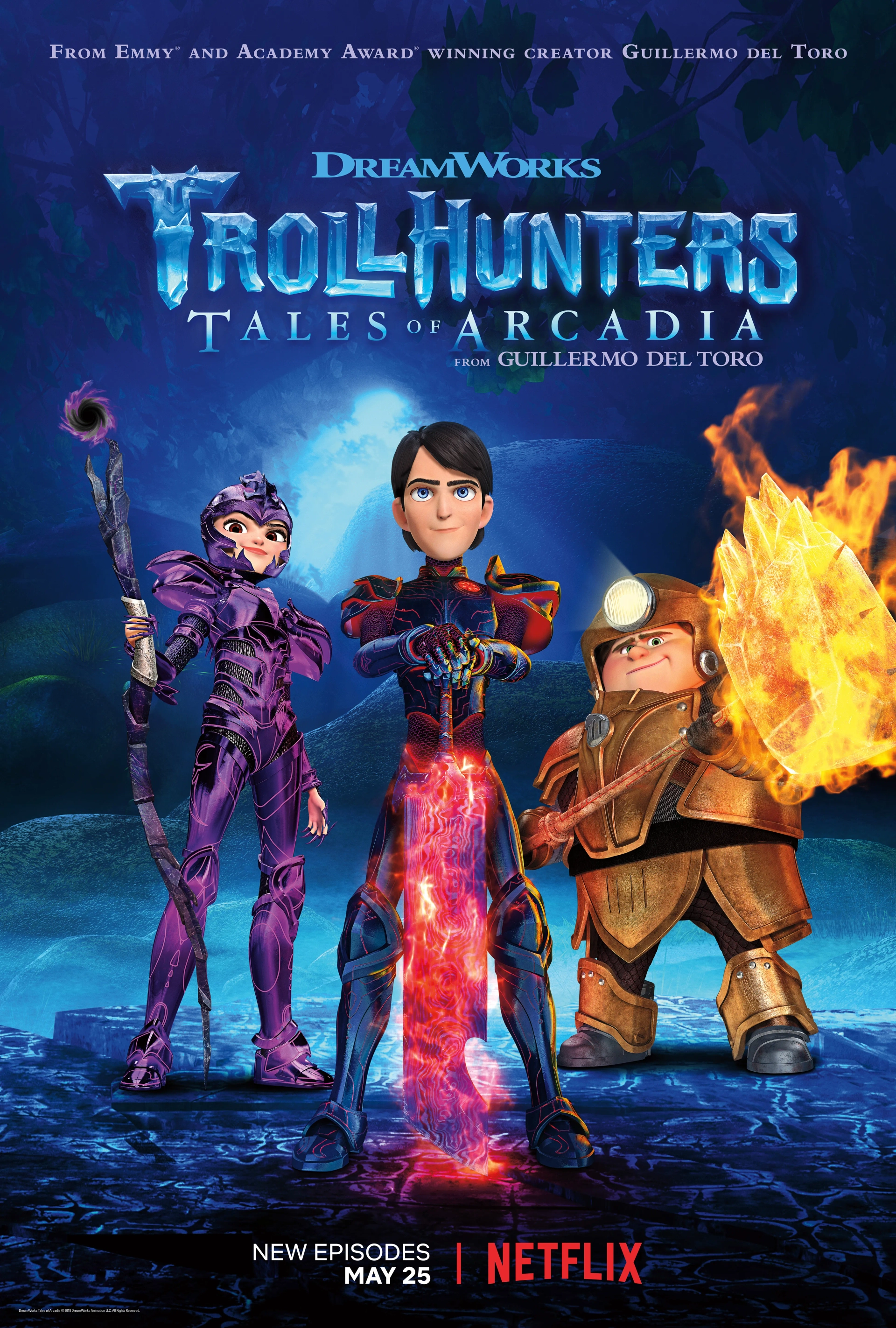 انیمیشن شکارچیان ترول: قصه های آرکادیا (Trollhunters: Tales of Arcadia 2016)