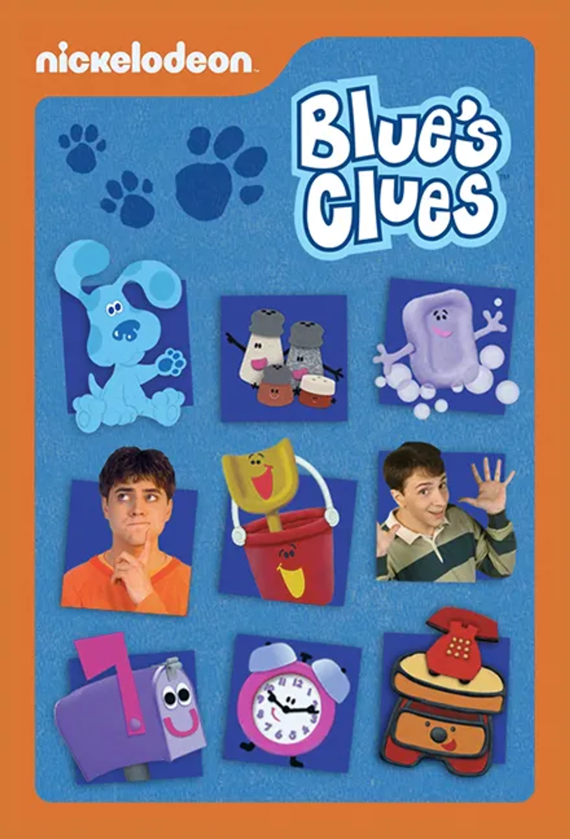 انیمیشن رد پای آبی (Blue's Clues 1996)
