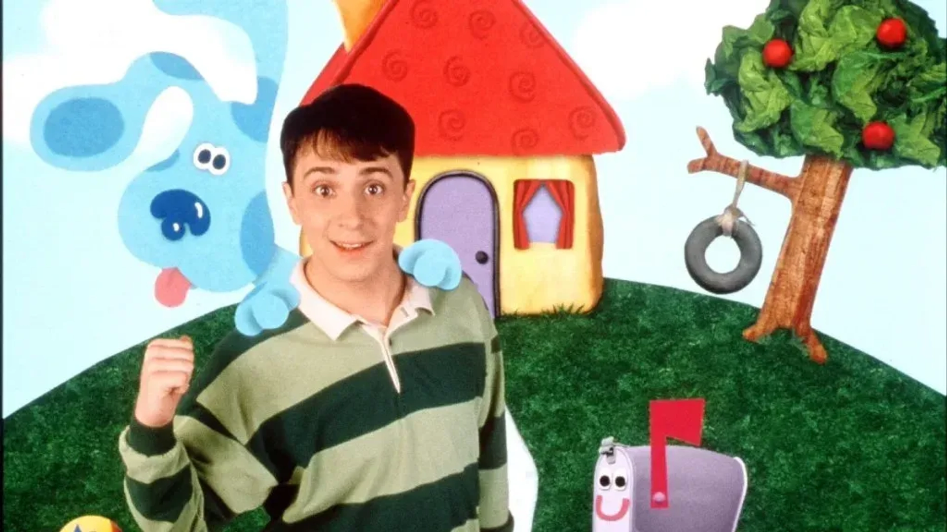 انیمیشن رد پای آبی (Blue's Clues 1996)