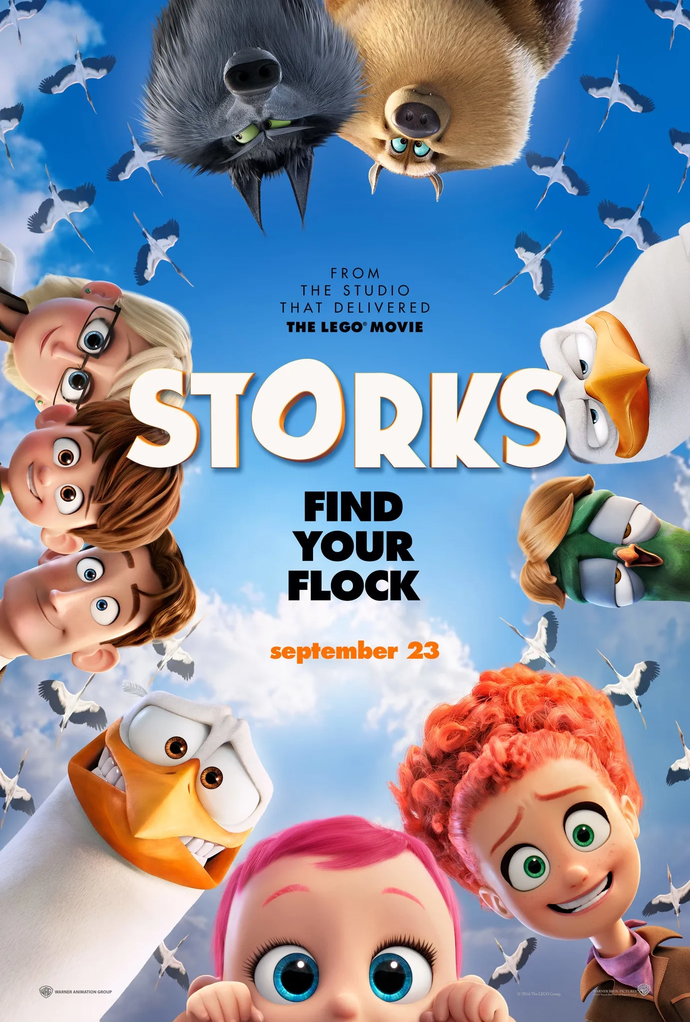 انیمیشن لک لک ها (Storks 2016)