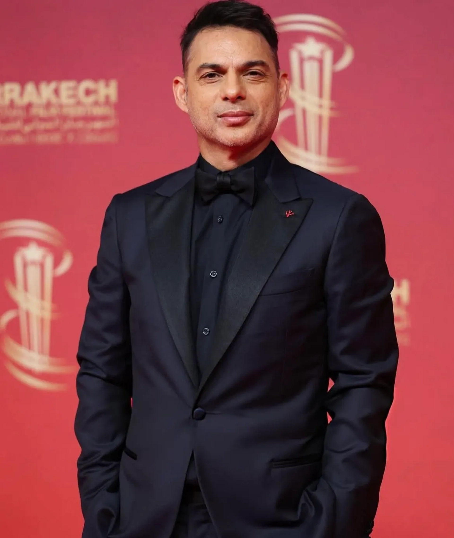  ویدئویی از حضور پیمان معادی در کنار آنیا تیلور جوی و جنا اورتگا در اختتامیه جشنواره فیلم مراکش