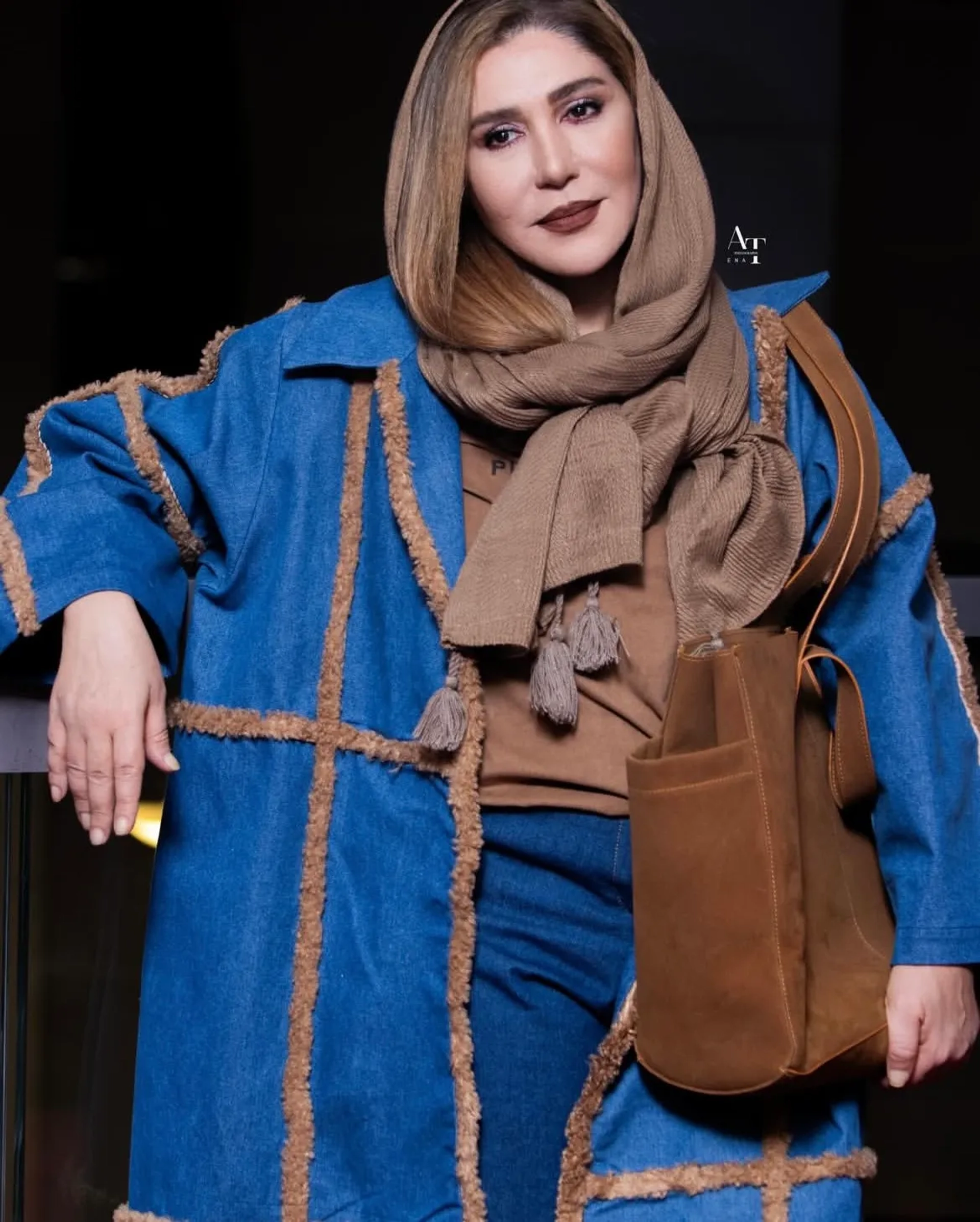 نسیم ادبی و سایر بازیگران فیلم «آن دیگری» در مراسم اکران عمومی آن