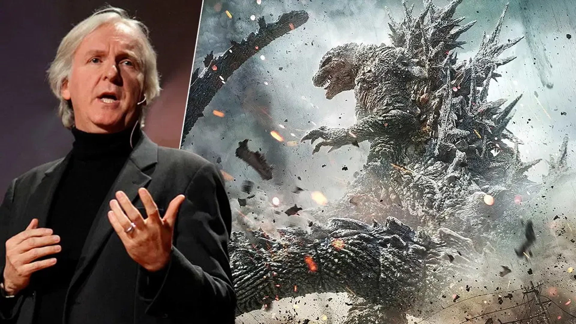 جیمز کامرون خطاب به کارگردان گودزیلا: «اگر وقت کم آوردی، من برای کارگردانی واحد دوم آماده‌ام!» 