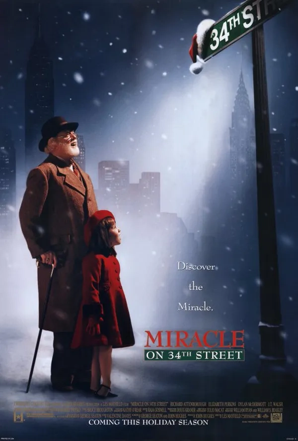 فیلم معجزه در خیابان سی و چهارم (Miracle on 34th Street 1994)