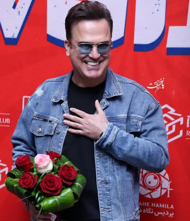 حامد آهنگی و احمد مهرانفر کنار هم در اکران عمومی فیلم تهران ۵۷ 2