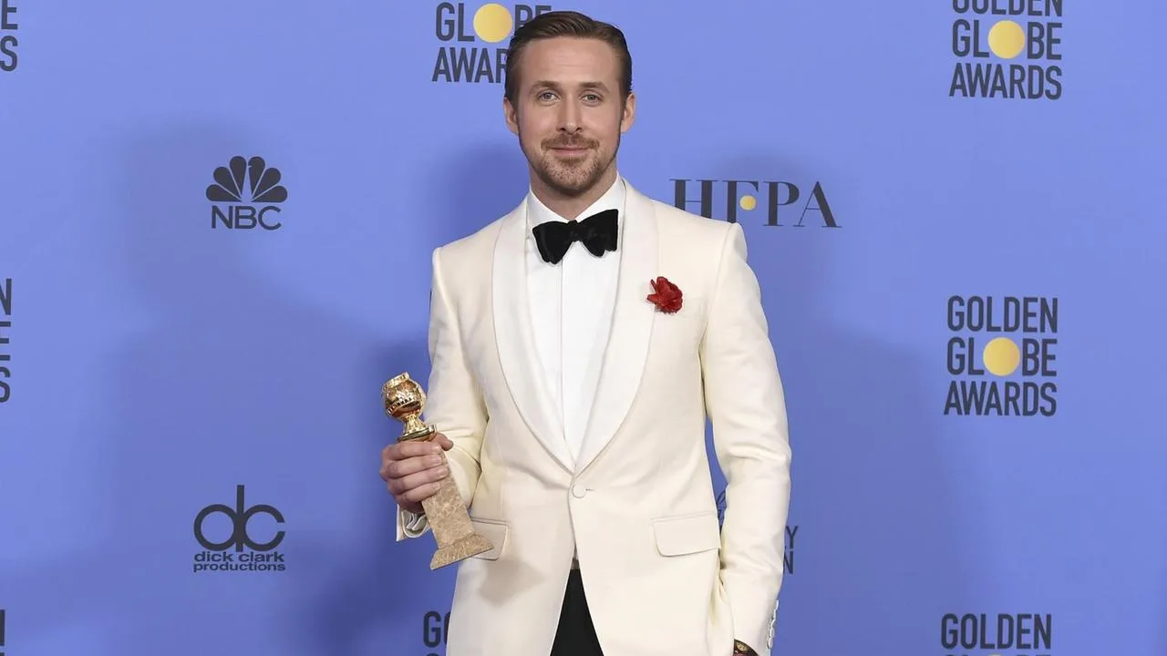رایان گاسلینگ در گلدن گلوب 2017