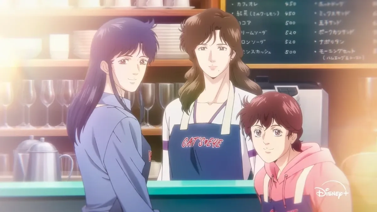 تریلر انیمه چشم گربه  Cat's Eye