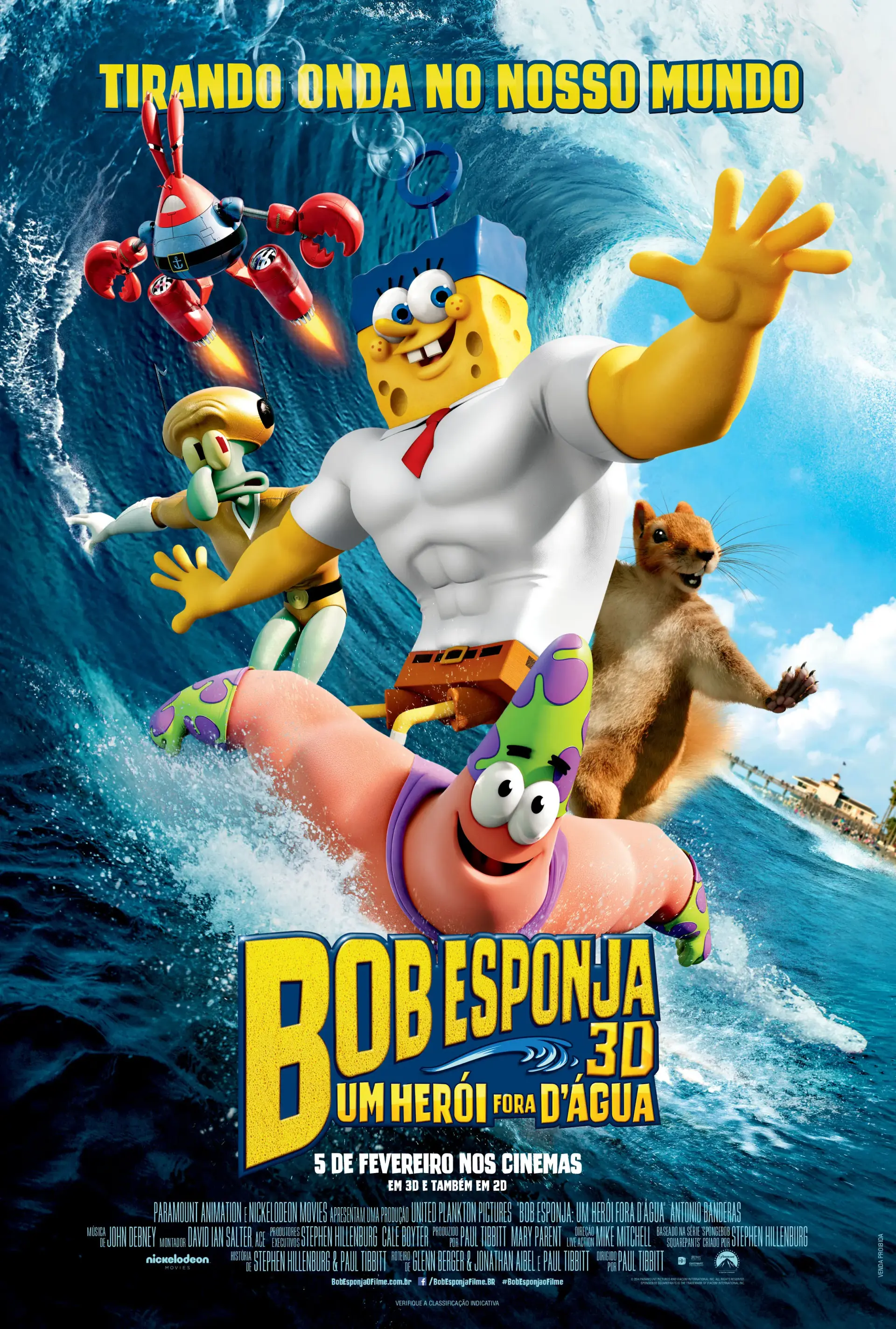 انیمیشن باب اسفنجی بیرون از آب (The SpongeBob Movie: Sponge Out of Water 2015)