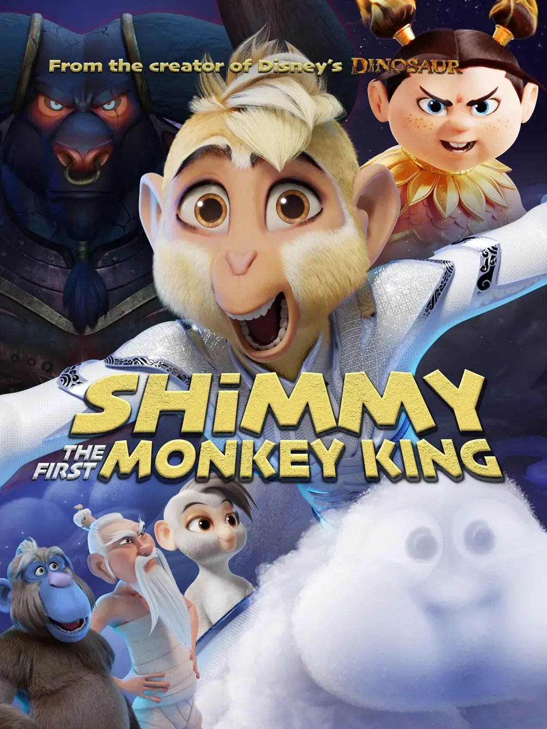 انیمیشن شیمی اولین شاه میمون (Shimmy: The First Monkey King 2023)