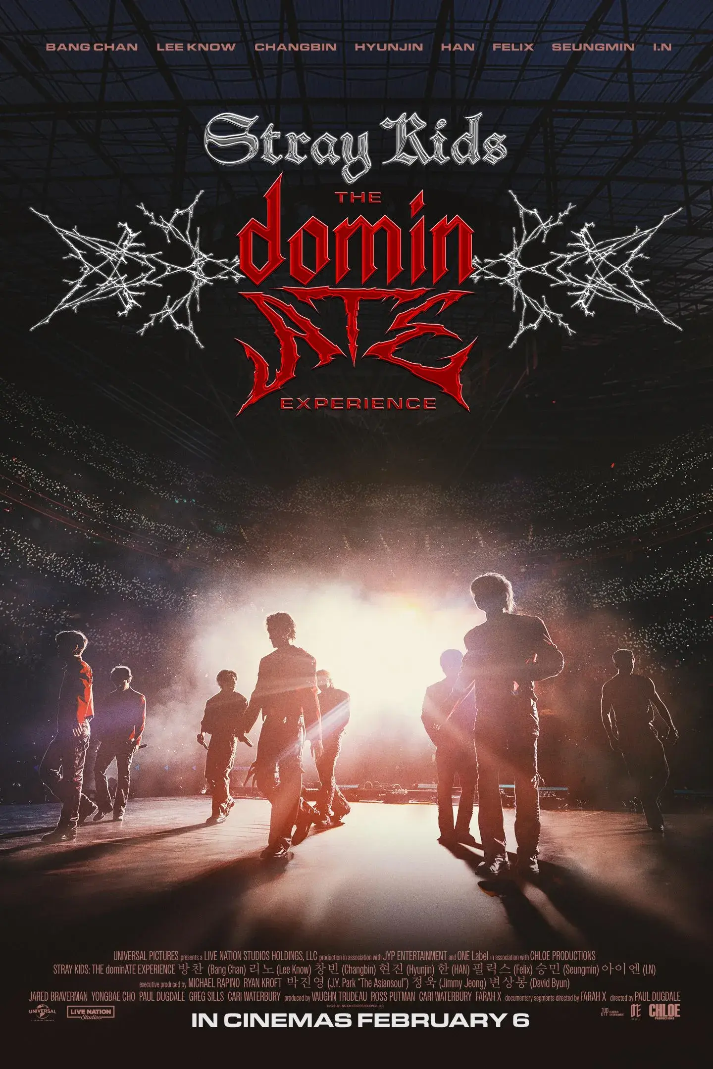 مستند بچه‌های ولگرد: تجربه‌ی غالب (Stray Kids: The dominATE Experience 2026)