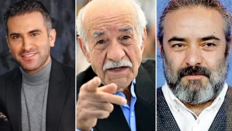 سعید پورصمیمی، هوتن شکیبا و حسن معجونی در «بادهای سرد شمال»