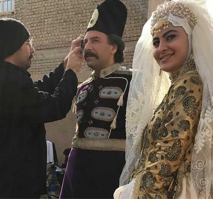 مریم مومن و حسام منظور در بانوی عمارت