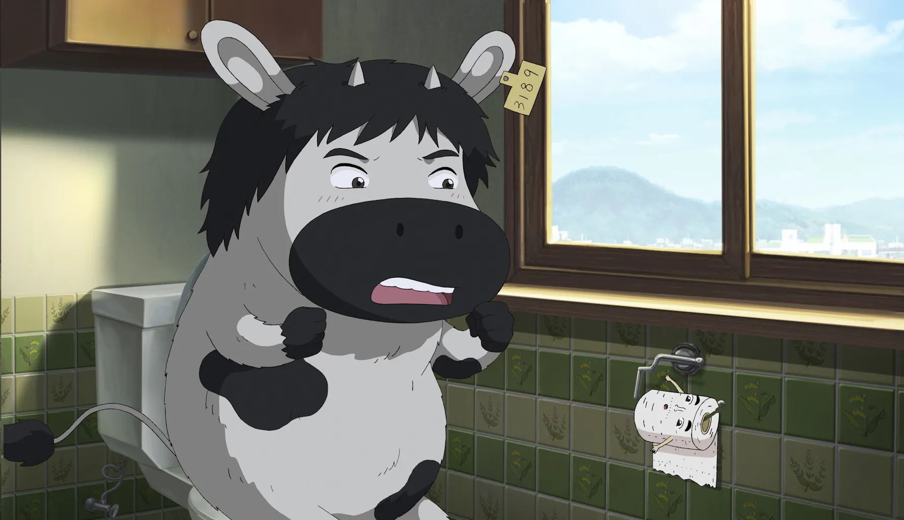 انیمه دختر ماهواره ای و گاو شیری (The Satellite Girl and Milk Cow 2014)