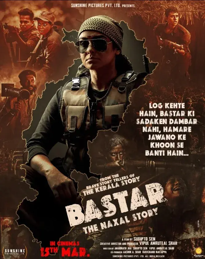 فیلم هندی بستر داستان نکسال (Bastar: The Naxal Story 2024)
