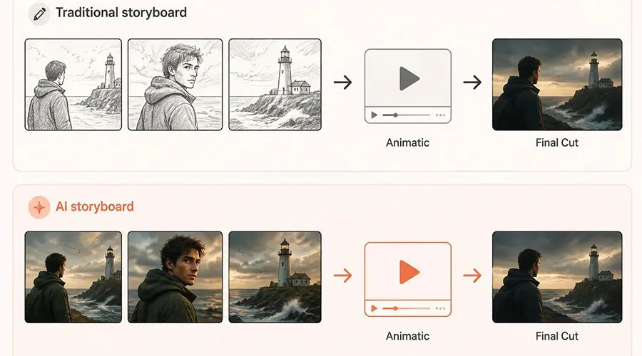 storyboard vs animatic 