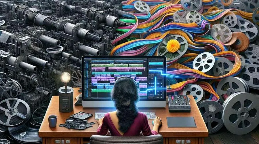 کار تدوینگر فیلم چیست