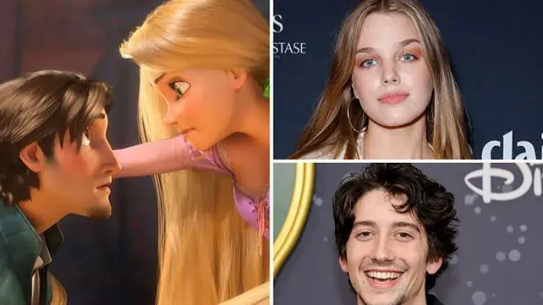 اولین تصاویر پشت صحنه Tangled لایواکشن منتشر شد؛ نگاه تازه به راپونزل و فلین رایدر