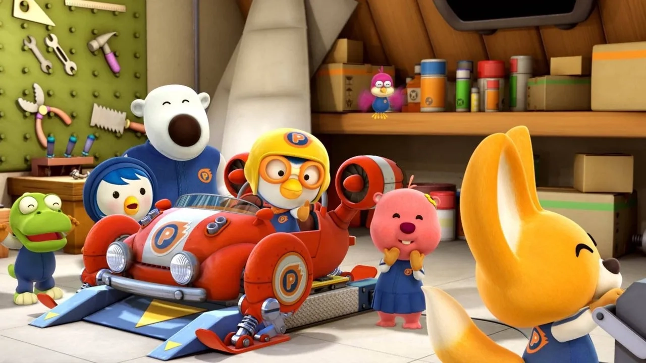 انیمیشن پورورو مسابقه بزرگ (Pororo: The Racing Adventure)