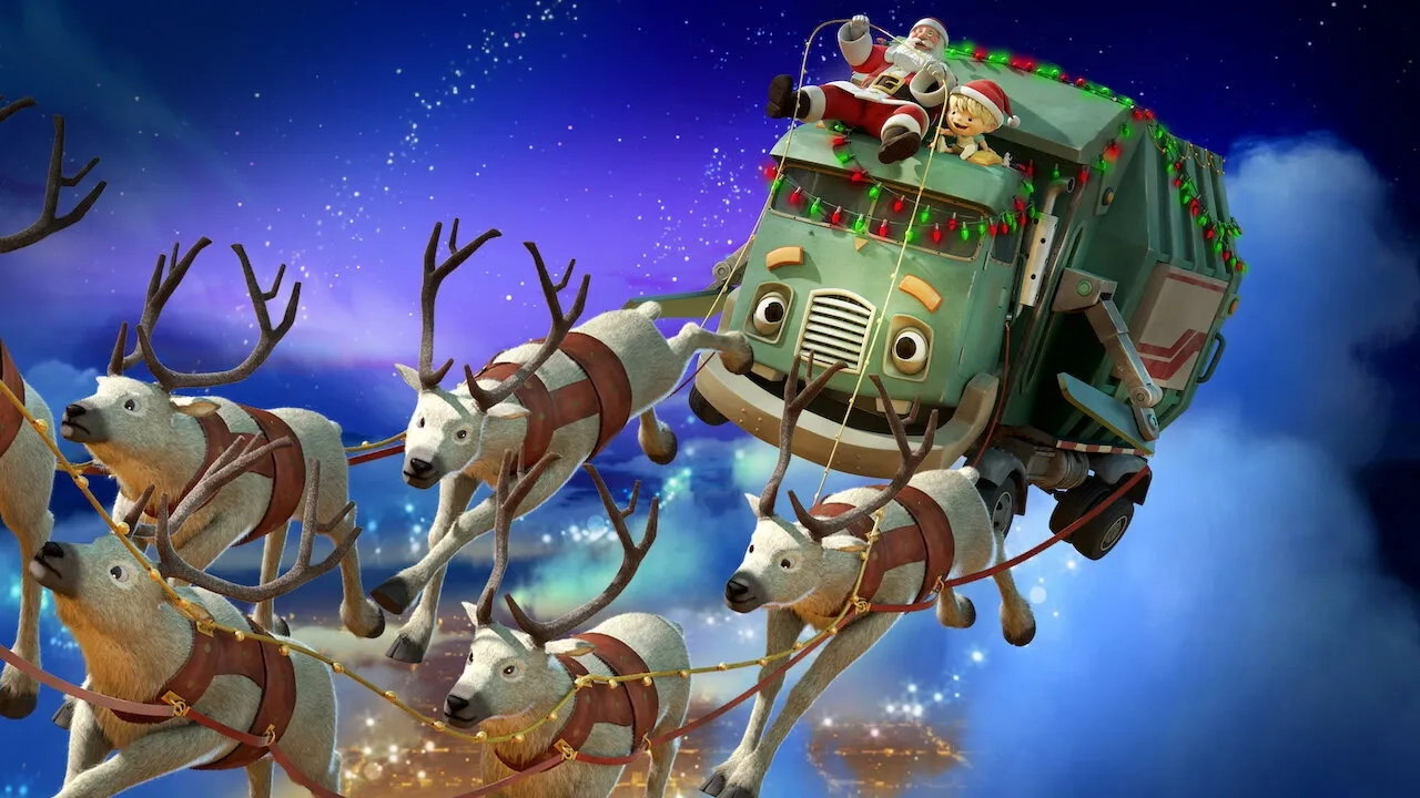 انیمیشن کریسمس یک کامیون زباله (A Trash Truck Christmas 2020)