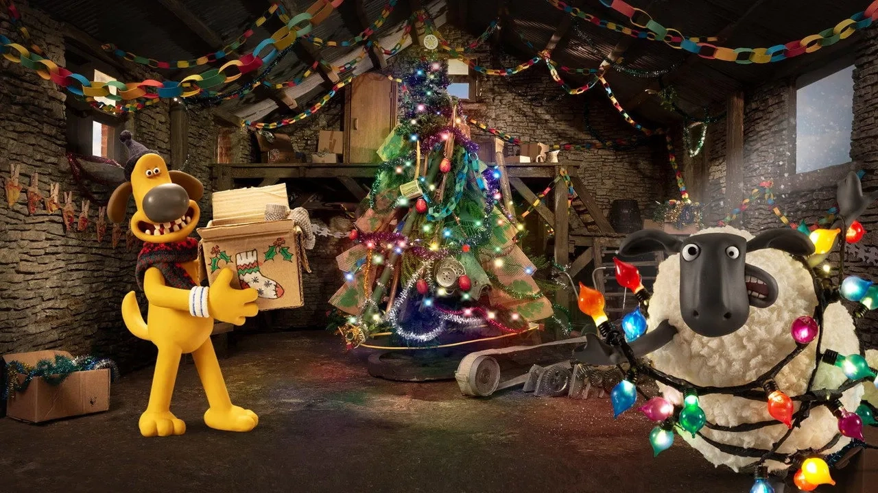 انیمیشن بره ناقلا : پرواز قبل از کریسمس (Shaun the Sheep: The Flight Before Christmas 2021)
