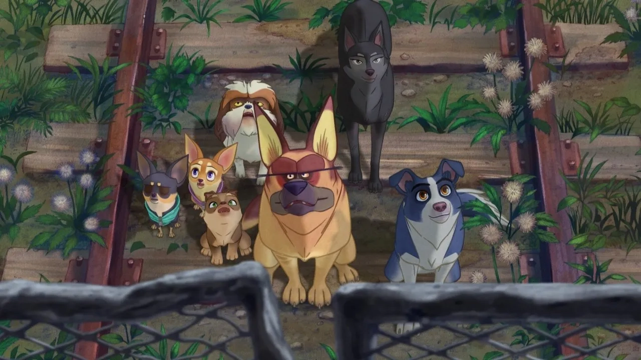 انیمیشن شجاعت یک سگ (A Dog's Courage 2019)