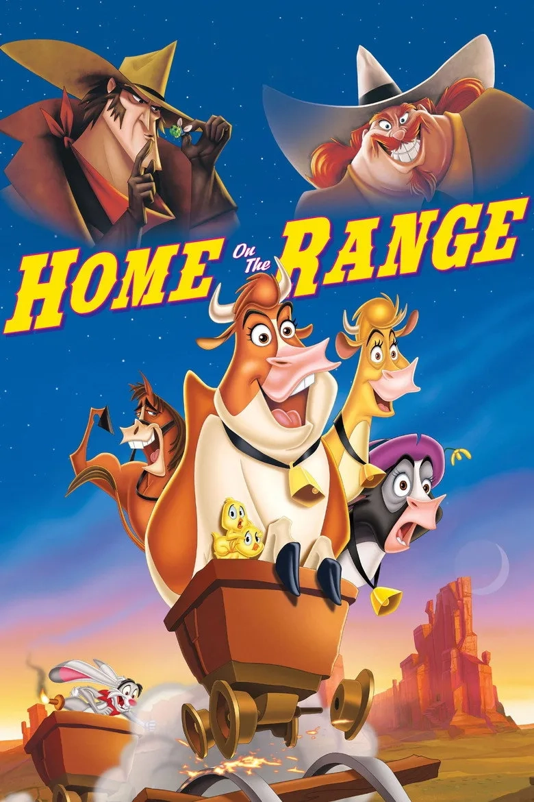 انیمیشن خانه ای در مزرعه (Home on the Range 2004)