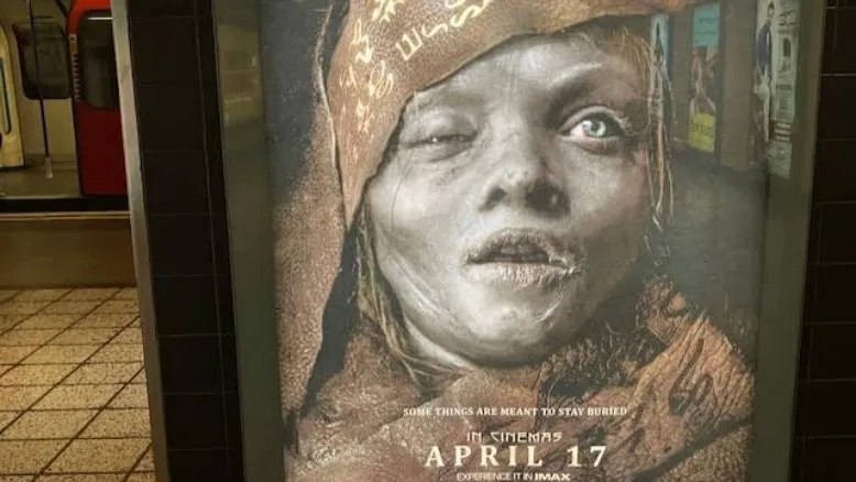 پایان اکران تبلیغاتی جنجالی؛ پوستر فیلم The Mummy در بریتانیا ممنوع شد