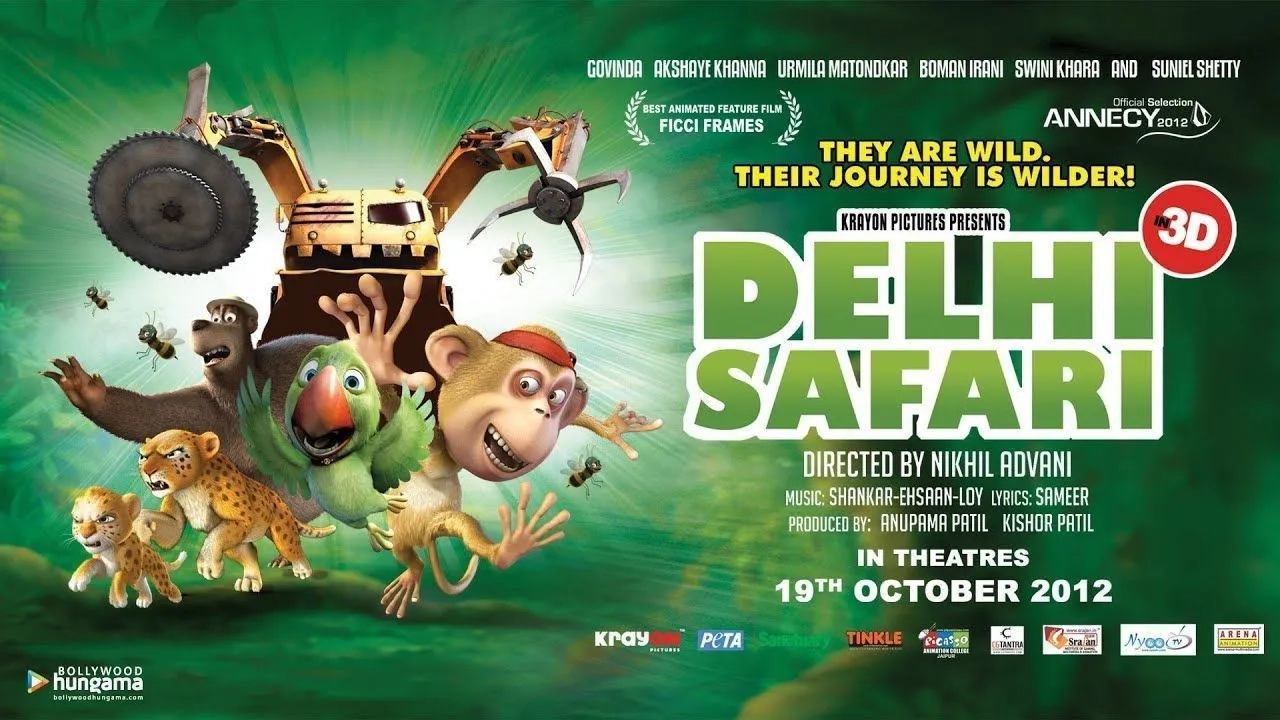 انیمیشن سفر به دهلی (Delhi Safari 2012)