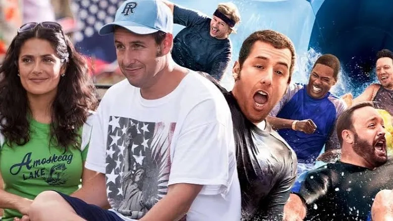 بازگشت تیم رویایی کمدی؛ آدام سندلر و گروه «Grown Ups 3» در نیوجرسی مقابل دوربین رفتند
