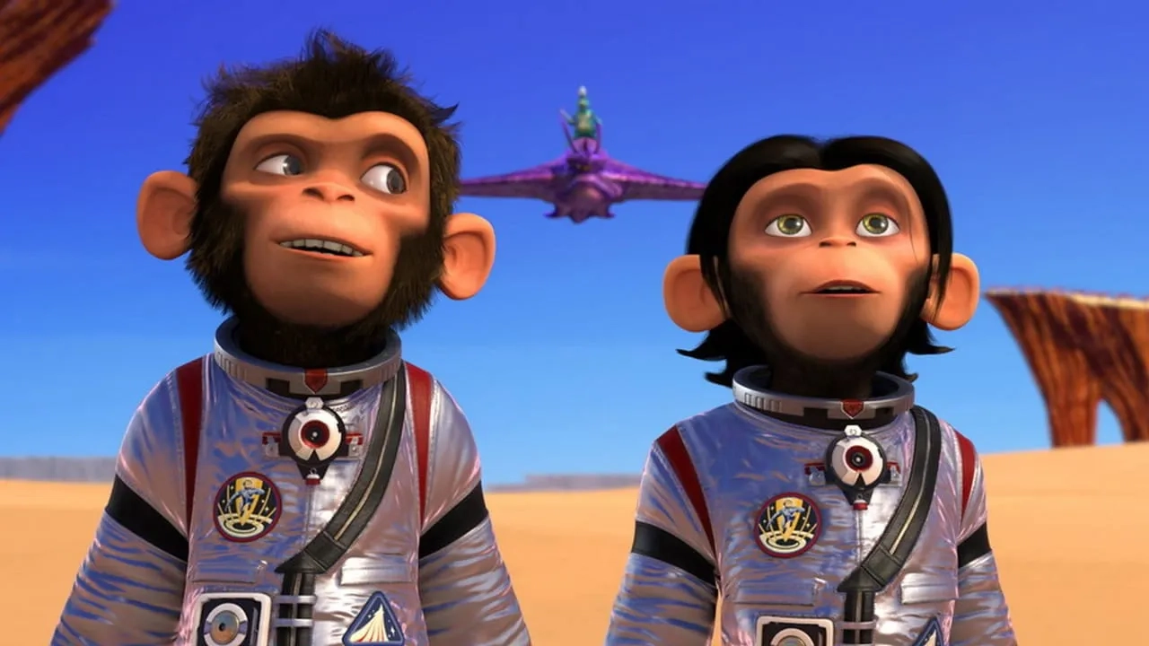 انیمیشن میمون های فضایی (Space Chimps 2008)