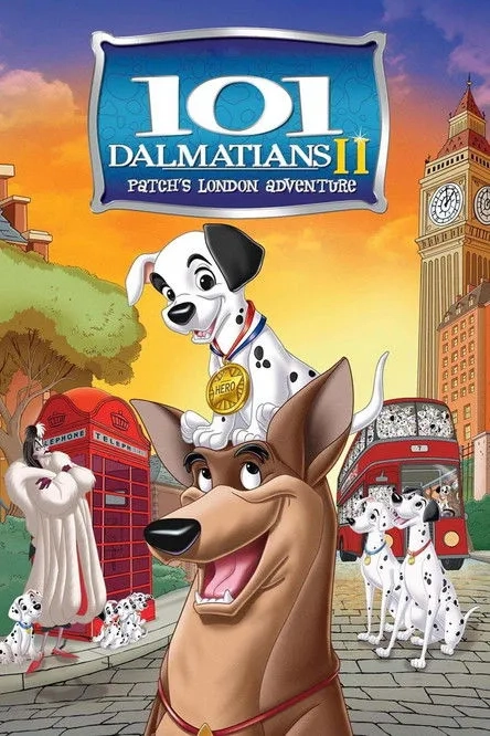 انیمیشن ۱۰۱ سگ خالدار ۲: ماجرای پچ در لندن (101 Dalmatians II: Patch's London Adventure - 2002)