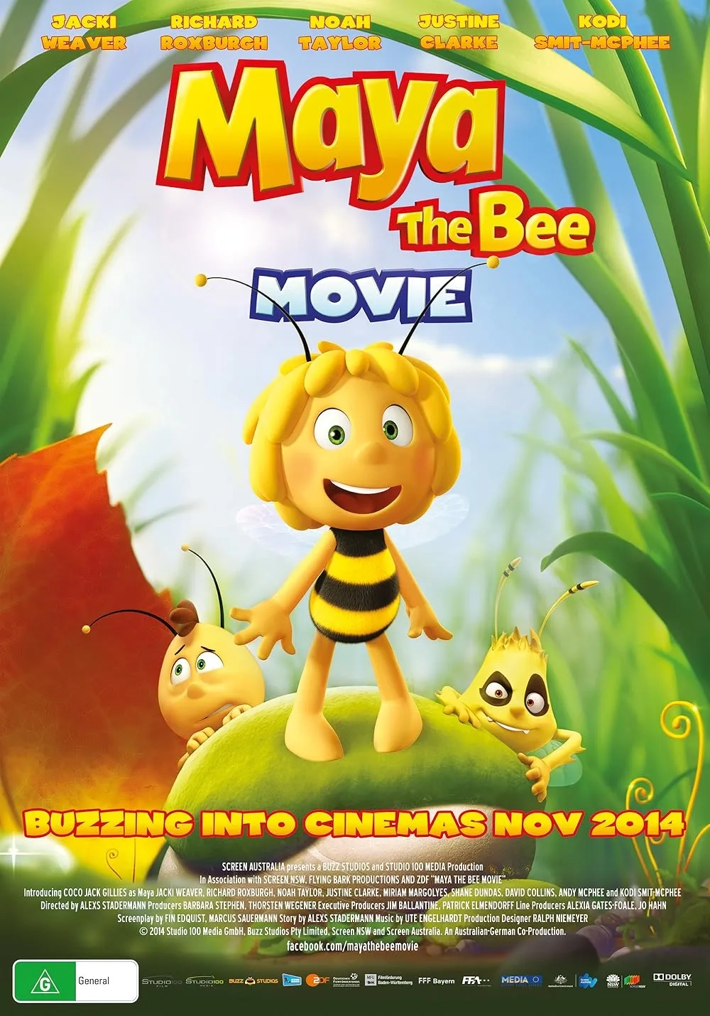انیمیشن مایا زنبوره (Maya the Bee Movie 2014)