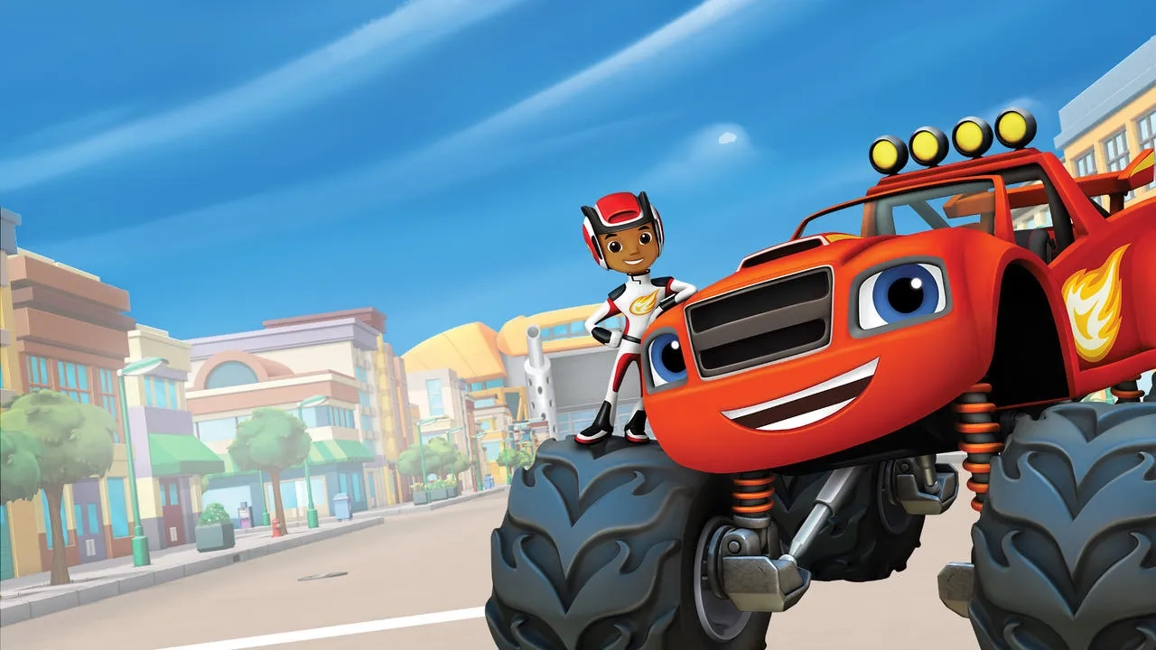 انیمیشن بلیز و ماشین های غول پیکر (Blaze and the Monster Machines 2014)