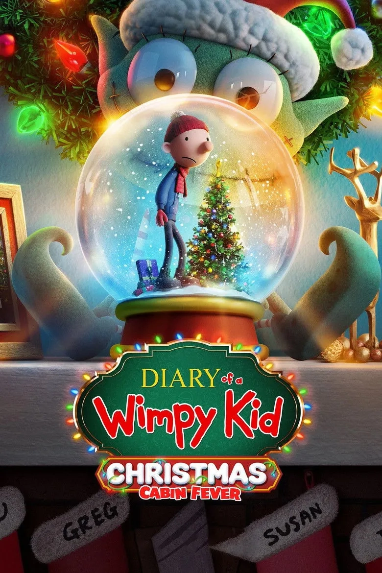 انیمیشن دفترچه خاطرات یک بی عرضه: تب کابین کریسمس (Diary of a Wimpy Kid Christmas: Cabin Fever 2023)